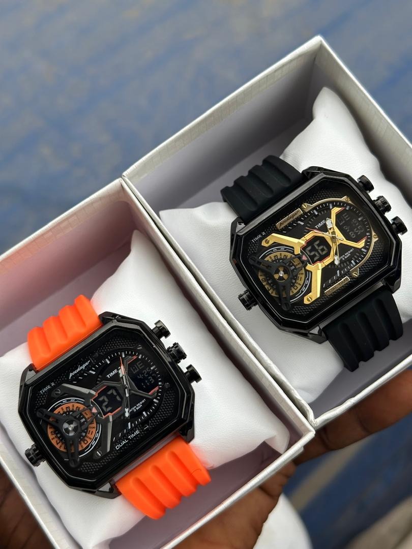POEDAGAR Rubber Wrist Watch*